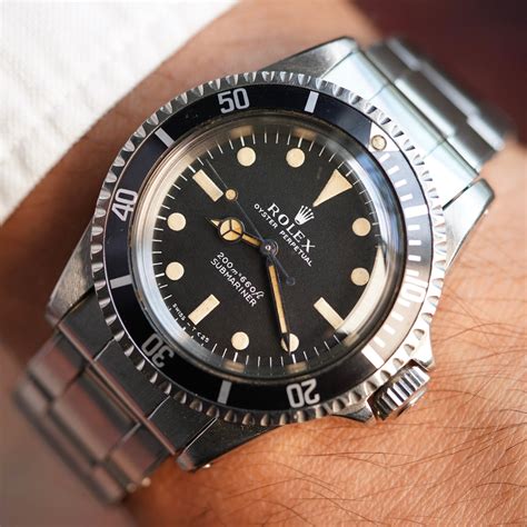 rolex 5513 inserto ghiera|A Comprehensive Review Of The 5513 Matte Dial Submariner.